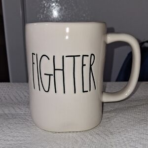 Rae Dunn FIGHTER Mug